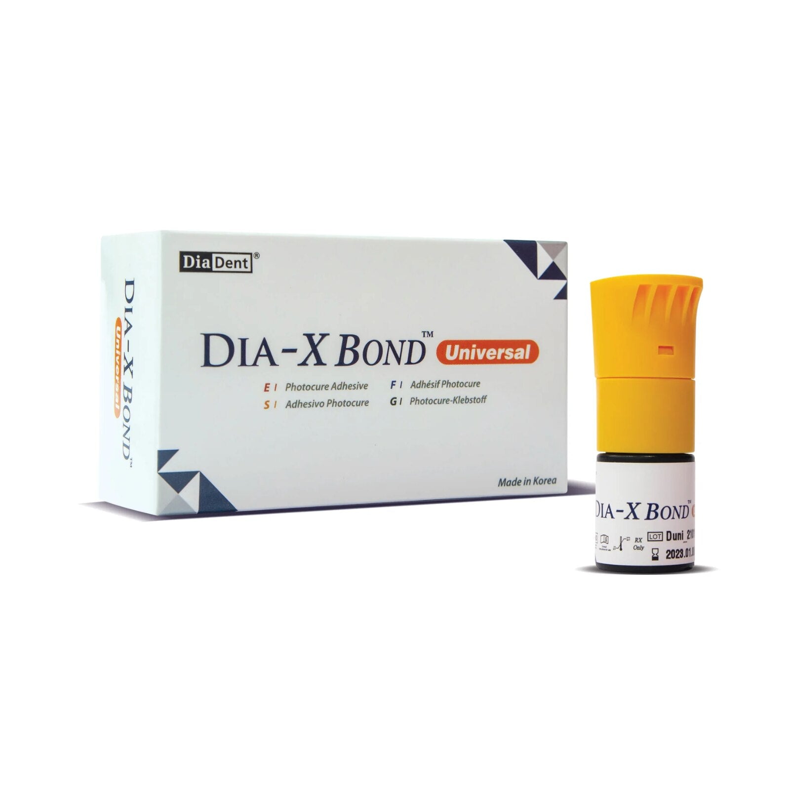 DiaDent A2001-2201 Dia-X Dental Bond Universal 5mL Bottle DiaDent A2001-2201 Dia-X Dental Bond Universal 5mL Bottle